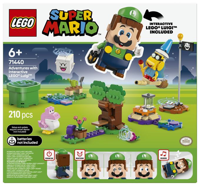 Abenteuer mit dem interaktiven LEGO® Luigi™ 