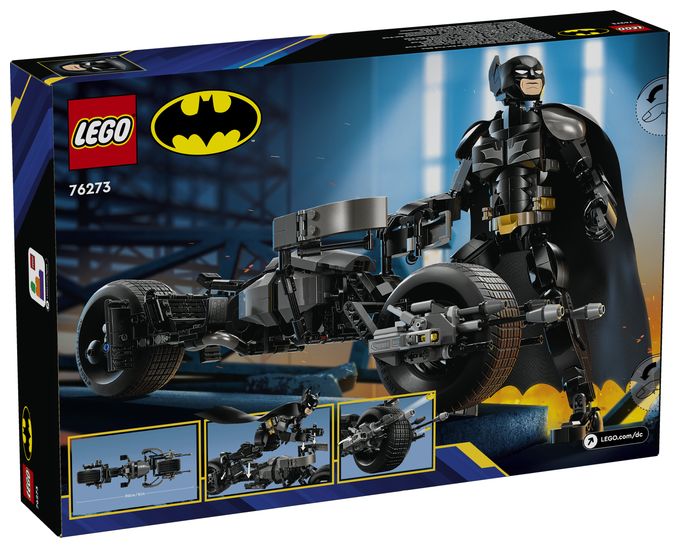 BatmanTM Baufigur mit dem Batpod 