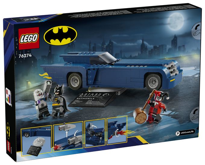 BatmanTM im BatmobilTM vs. Harley QuinnTM und Mr. FreezeTM 