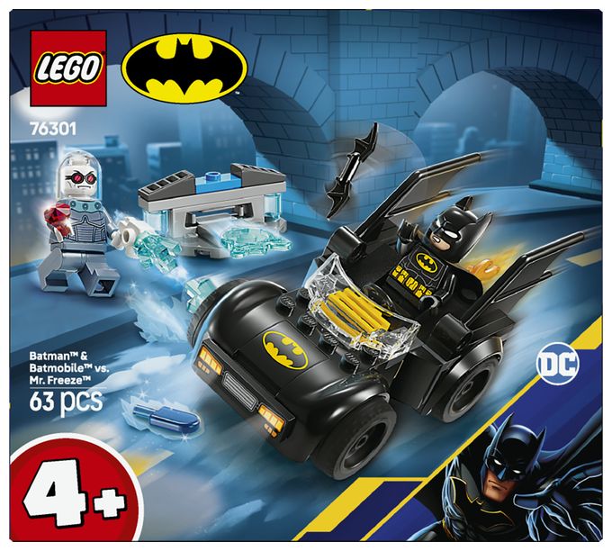 BatmanTM & BatmobilTM vs. Mr. FreezeTM 