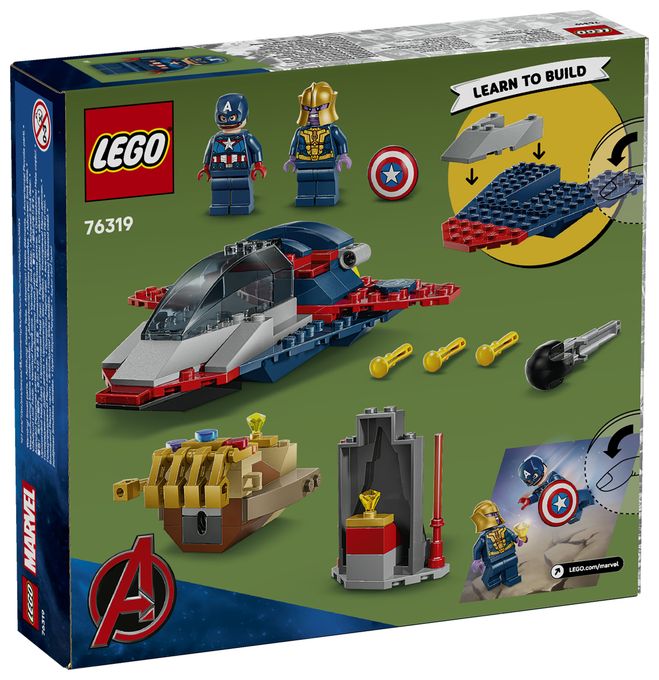Captain America vs. Thanos 