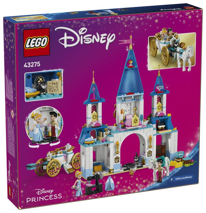 Cinderellas Schloss und Pferdekutsche 