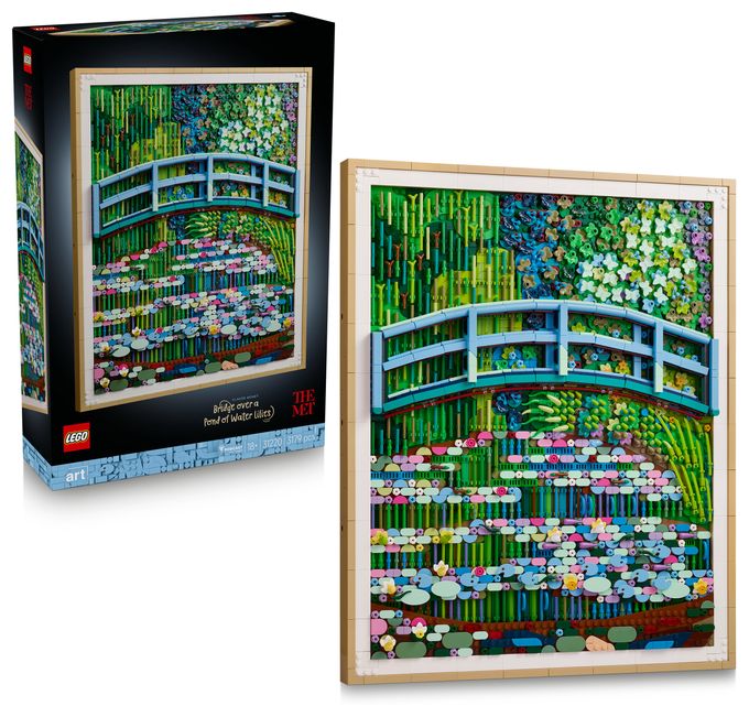 Claude Monet – Brücke über einen Seerosenteich 