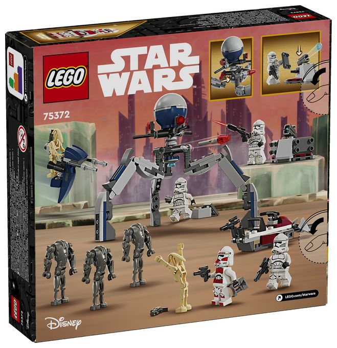 Clone TrooperTM & Battle DroidTM Battle Pack 