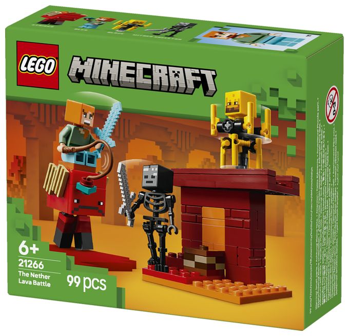 Das Lava-Duell im Nether 
