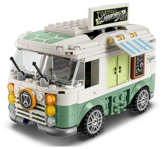 434 Stück(e)  DREAMZzz Mrs. Castillos Schildkrötenbus Bauset (Mehrfarbig) 