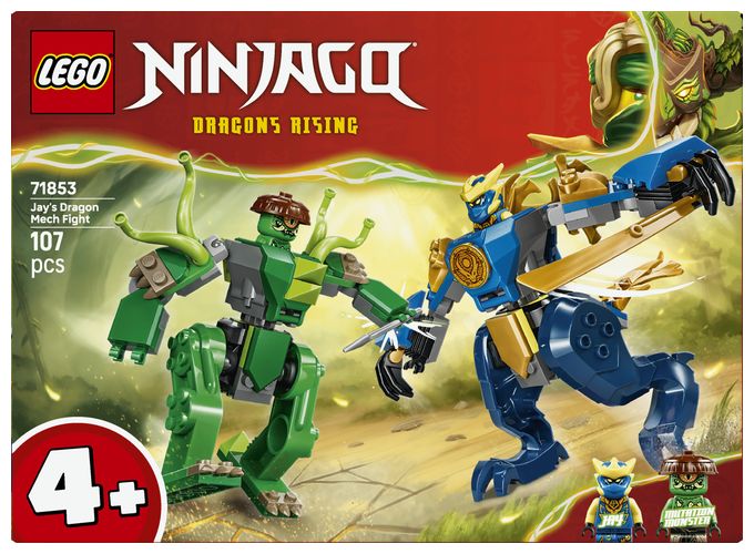 Duell mit Jays Drachen-Mech 