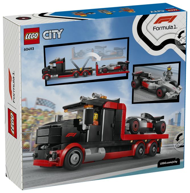 F1® Truck mit Audi F1® Rennwagen 