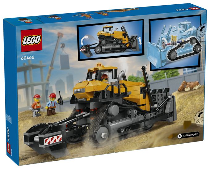 Gelber Bulldozer 
