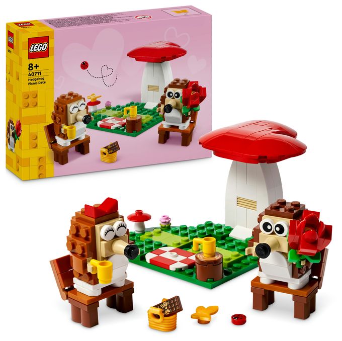 Igel und ihr Picknick-Date 