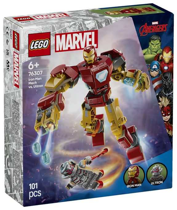 Iron Man Mech vs. Ultron 