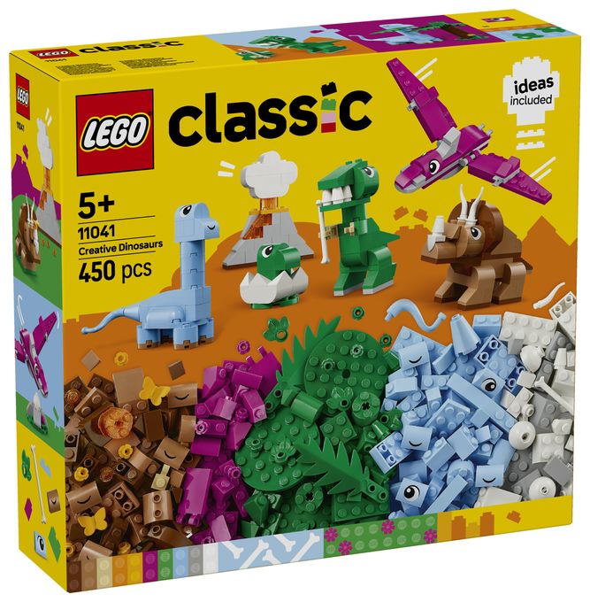 Kreative Dinosaurier 