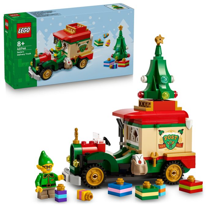 Lieferwagen des Weihnachtsmanns 