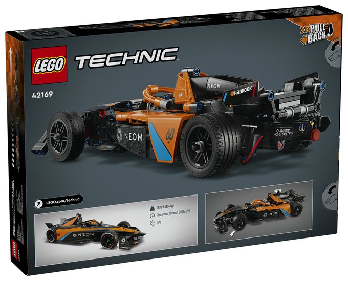 NEOM McLaren Formula E Race Car 