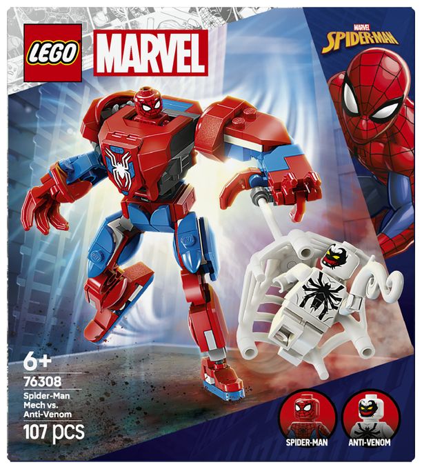 Spider-Man Mech vs. Anti-Venom 