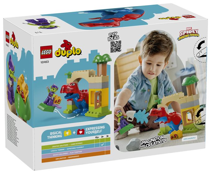 Spidey-Rex vs. Green Goblin 