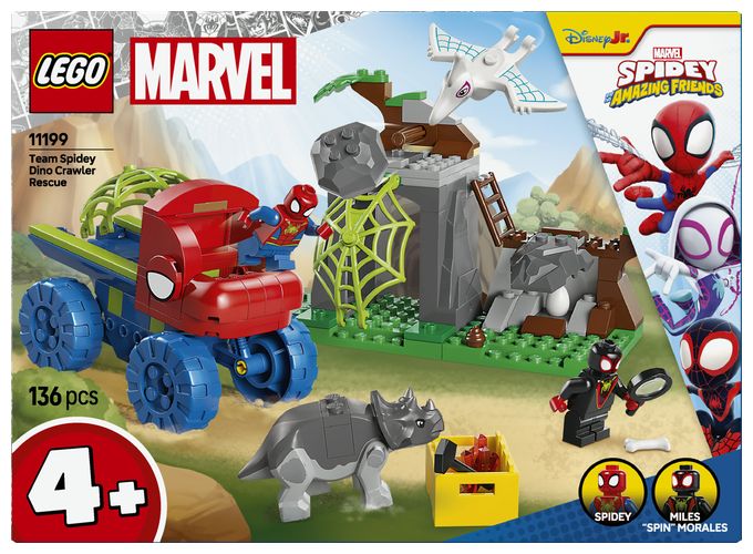 Spideys Team auf Rettungsmission im Dino-Truck 