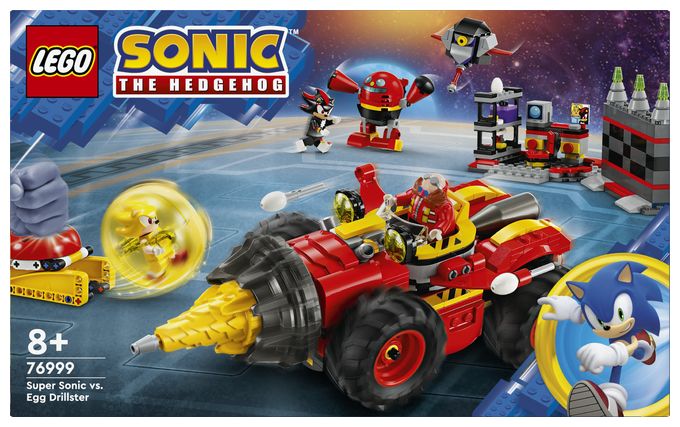 Super Sonic vs. Egg Drillster 