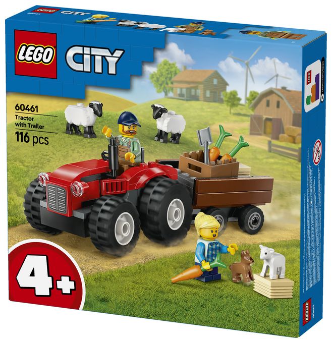 Traktor mit Anhänger 