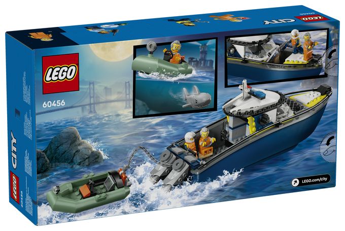 Verfolgungsjagd im Polizeiboot 