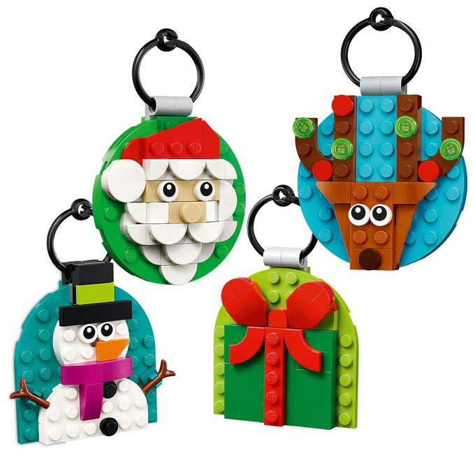Verschiedene Christbaumanhänger 