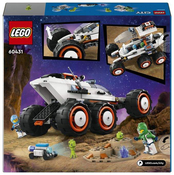 Weltraum-Rover mit Außerirdischen 