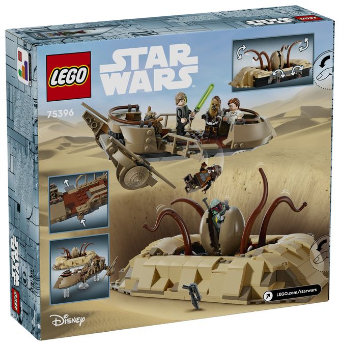 Wüsten-Skiff und Sarlacc-Grube 