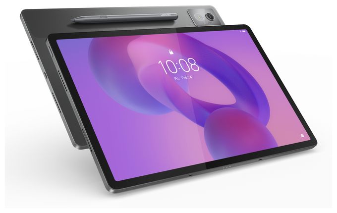 128 GB Tablet 32,3 cm (12.7 Zoll) Android 13 MP (Luna Grey) Idea Tab Pro inkl. Stift & Moto Buds 