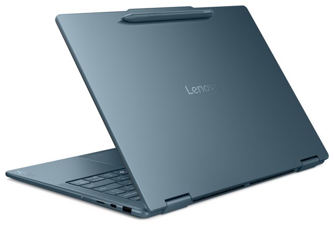 WUXGA Notebook 35,6 cm (14 Zoll) 1920 x 1200 Pixel 512 GB SSD Windows 11 Home AMD Ryzen 5 max. 4,8 GHz  Yoga 7 4AKP10 Copilot+ (Türkis) 