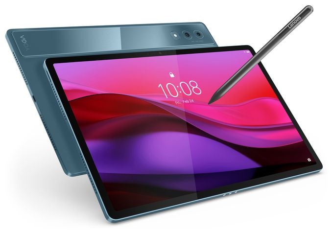 256 GB Tablet 32,3 cm (12.7 Zoll) Android 13 MP (Tidal Teal) Yoga Tab Plus ZAEG0031DE 