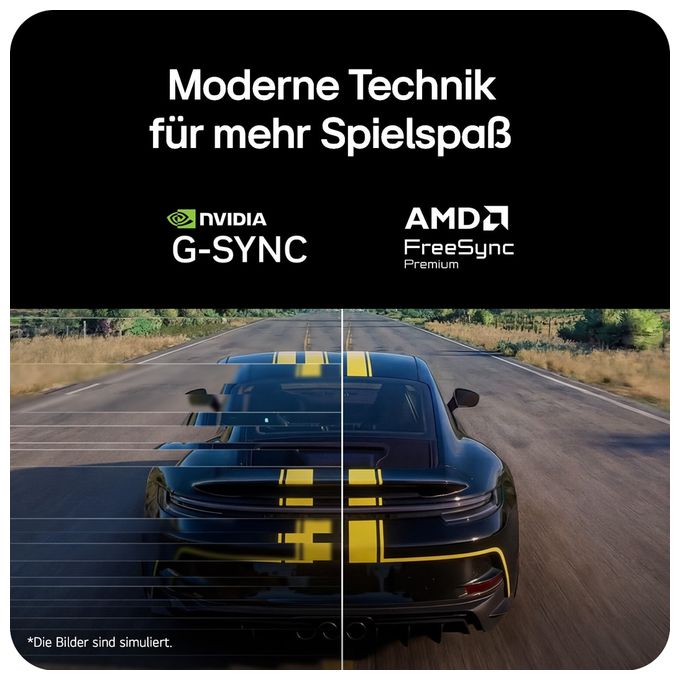 Monitor 68,6 cm (27 Zoll) 16:9 1 ms 750 cd/m²  27GM950B-B.AEU (Schwarz) 