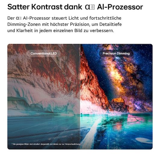 LED 165,1 cm (65 Zoll) Fernseher 4K Ultra HD 65MRGB88B9B 