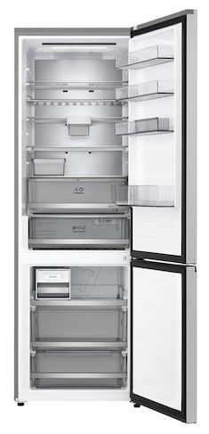 326 l / 139 l Kühl-Gefrierkombi freistehend NoFrost 191 kWh Jahr  GBBW726CPY (Silber) 