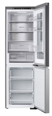 239 l / 110 l Kühl-Gefrierkombi freistehend NoFrost 172 kWh Jahr  GBG5160CPY (Silber) 