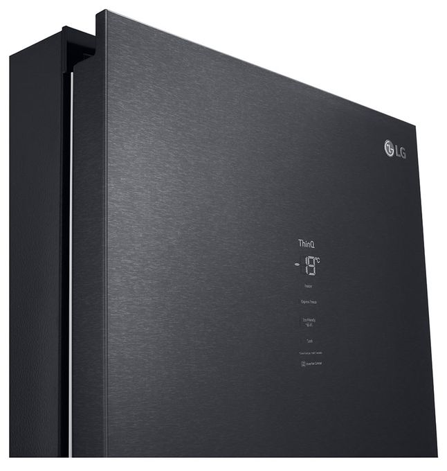 324 l / Kühlschrank freistehend EEK: D 211 kWh Jahr NoFrost  GFM61MCCSF (Schwarz) 