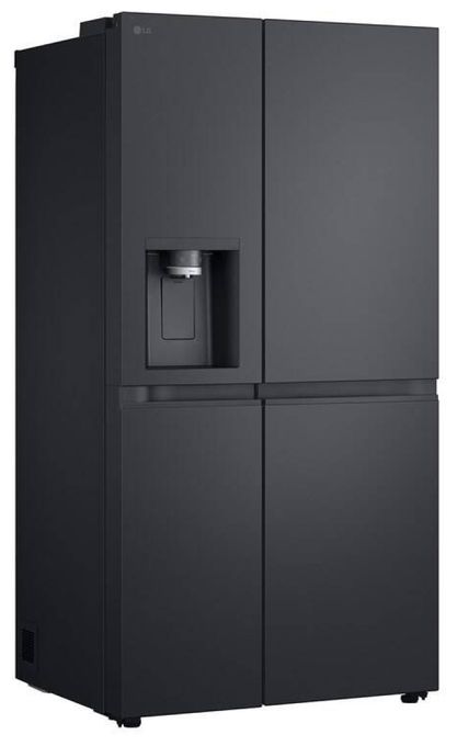 Side-by-Side Kühl-/ Gefrierkombination 407 l / 221 l 224 kWh NoFrost 1790 mm x 913 mm  GSLE91EVAC (Schwarz) 