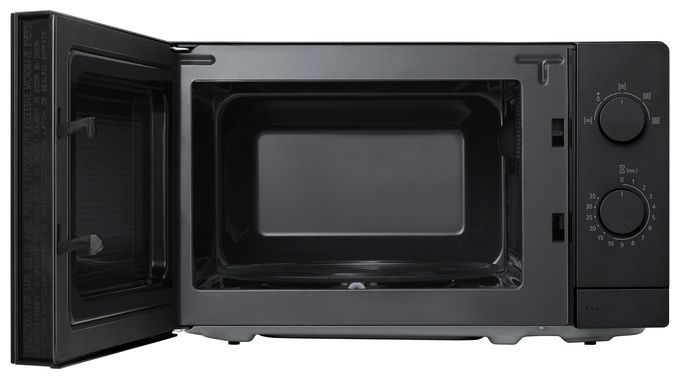 Freistehende Mikrowelle 700 W Größe: klein 5 Stufen  MS2082F (Schwarz) 