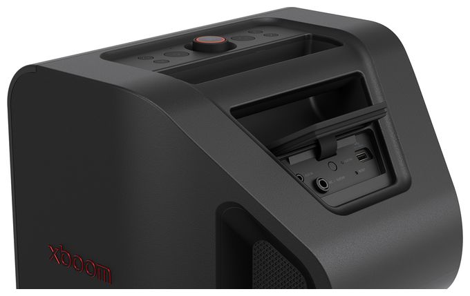 120 W Bluetooth Lautsprecher IPX4 Laufzeit bis 12 h  xboom Stage301 by will.i.am (Schwarz) 