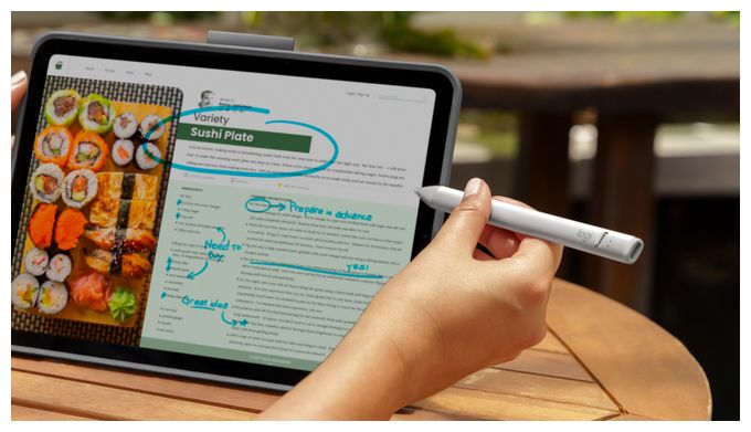 Eingabestift für Apple Silber Crayon (USB-C) 