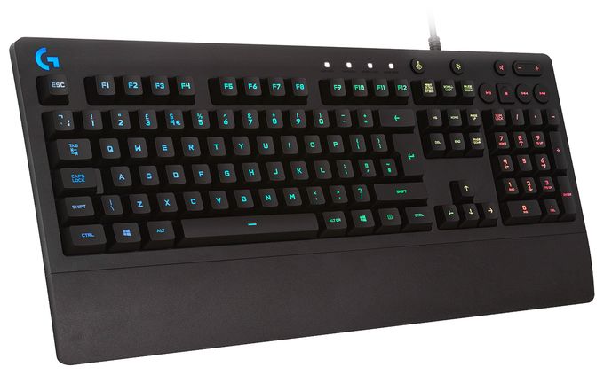 RGB-LED Gaming Tastatur USB  G213 (Schwarz) 