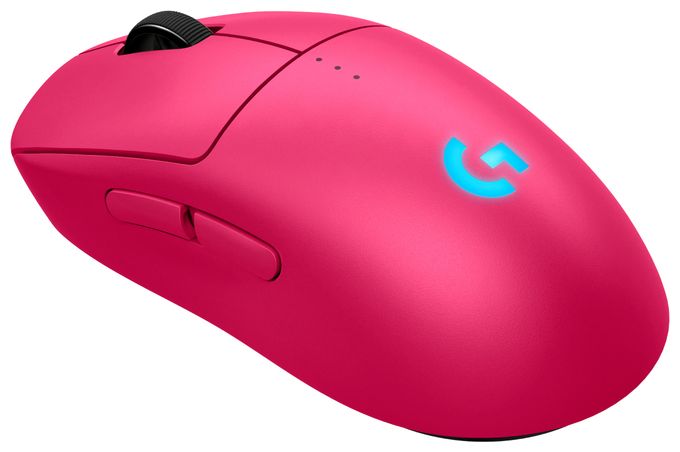 32000 DPI Gaming Maus Optisch  Pro 2 Lightspeed (Magenta) 