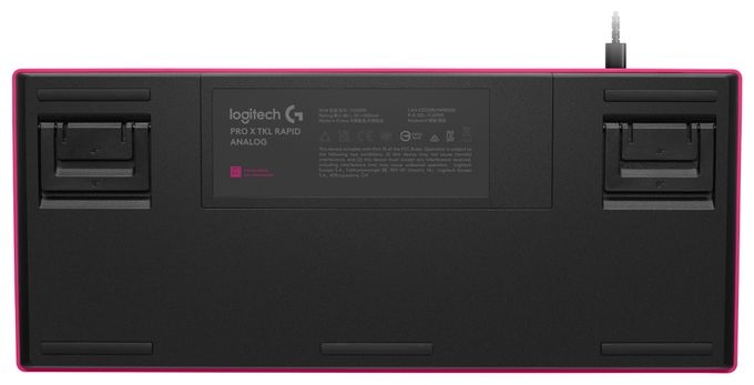 LED Gaming Tastatur USB  Pro X TKL Rapid (Pink) 