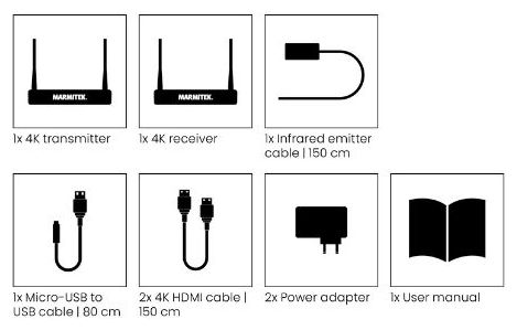 TV Anywhere Wireless 4K - Wireless HDMI-Extender 4K60 