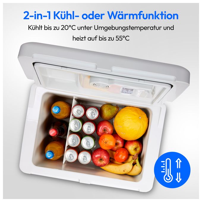 40 l Kühlbox  MD13102 (Silber, Weiß) 