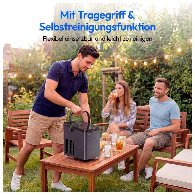 Tragbarer Eiswürfelbereiter MD100117 EIswürfelbereiter 