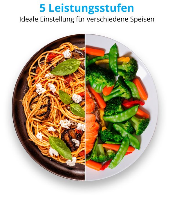 Freistehende Mikrowelle 700 W Größe: klein 5 Stufen  MD10596 (Weiß) 