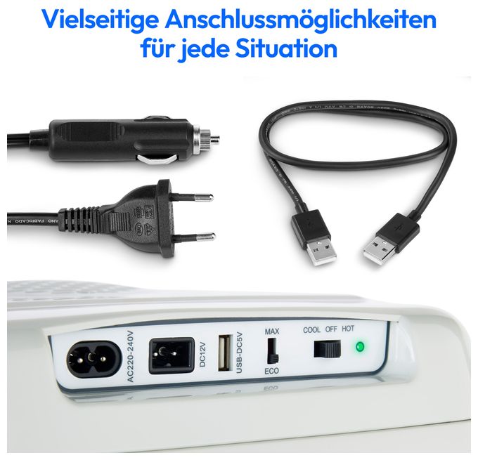25 l Kühlbox  MD10735 (Silber) 