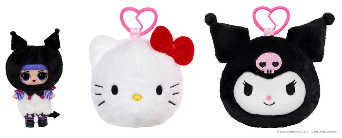 L.O.L. Hello Kitty Reversible Plush Surprise 
