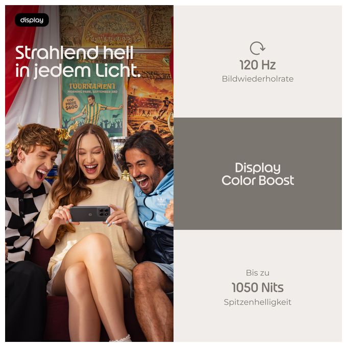 128 GB 5G Smartphone 16,9 cm (6.67 Zoll) Android 108 MP Dual Kamera Dual Sim WiFi 5 (PANTONE Impenetrable) Moto g47 