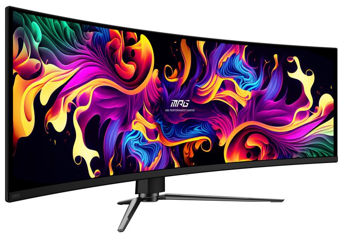 Quad HD Monitor 124,5 cm (49 Zoll) 32:9 0,03 ms 250 cd/m²  MPG 491CQPXDE QD-OLED (Schwarz) 
